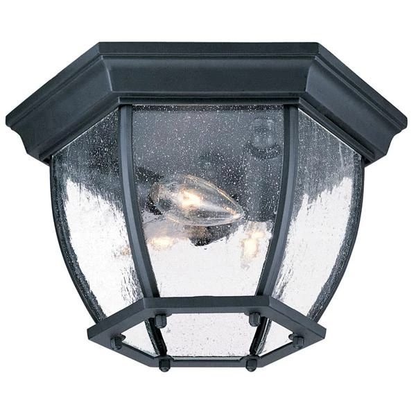Acclaim Lighting Clear Beveled Outdoor Flushmount 4 Acclaim Lighting Clear Beveled Outdoor Flushmount