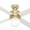 Hunter Audrey 52" Ceiling Fan In Brass Fans