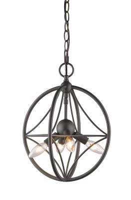 Z-Lite Cort 4 Light Chandelier 3 Z-Lite Cort 4 Light Chandelier