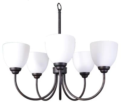 HOME Enhancements Lighting Leo 5 Light Chandelier 4 HOME Enhancements Lighting Leo 5 Light Chandelier