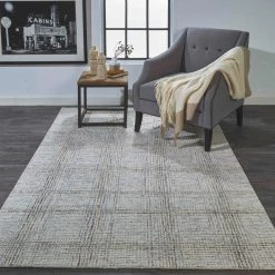 Feizy Belfort Gray Rug Rugs