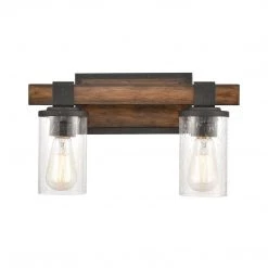 Elk Group International Lighting Shawn Ballard Wood Vanity Light