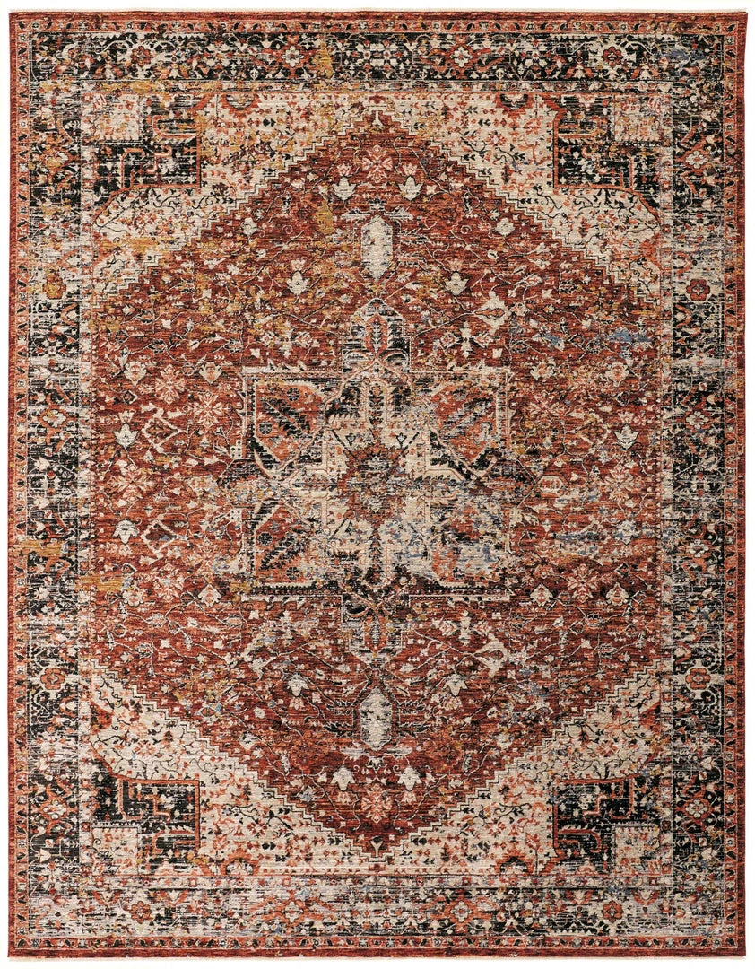 Feizy Caprio Rust Rug Rugs 3 Feizy Caprio Rust Rug Rugs