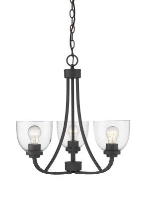 Z-Lite Lucas 3 Light Bronze Chandelier Lighting 3 Z-Lite Lucas 3 Light Bronze Chandelier Lighting