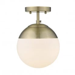 Golden Lighting Blakely Semi Flush Light