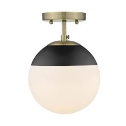 Golden Lighting Blakely Semi Flush Light