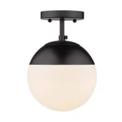 Golden Lighting Blakely Semi Flush Light