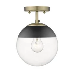 Golden Lighting Blakely Semi Flush Light