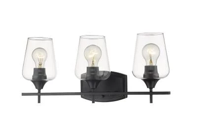 Z-Lite Lighting Julia Matte Black Vanity Light 4 Z-Lite Lighting Julia Matte Black Vanity Light