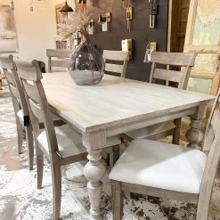 Dovetail Furniture Robin Dining Table And Matching Chairs