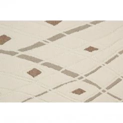 Feizy Anica Ivory Brown Rug Rugs