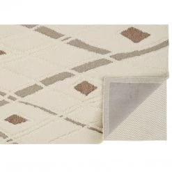 Feizy Anica Ivory Brown Rug Rugs