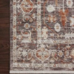 Loloi Bonney Charcoal Spice Rug