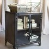 Kalalou Furniture Industrial Metal Double Door Cabinet