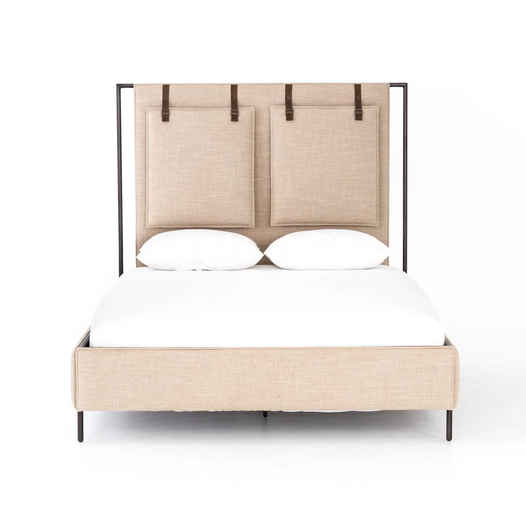 Four Hands LeAnn Upholstered Queen Bed Furniture 10 Four Hands LeAnn Upholstered Queen Bed Furniture