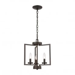Elk Group International Lighting Weston 3 Light Framed Chandelier 5 Elk Group International Lighting Weston 3 Light Framed Chandelier
