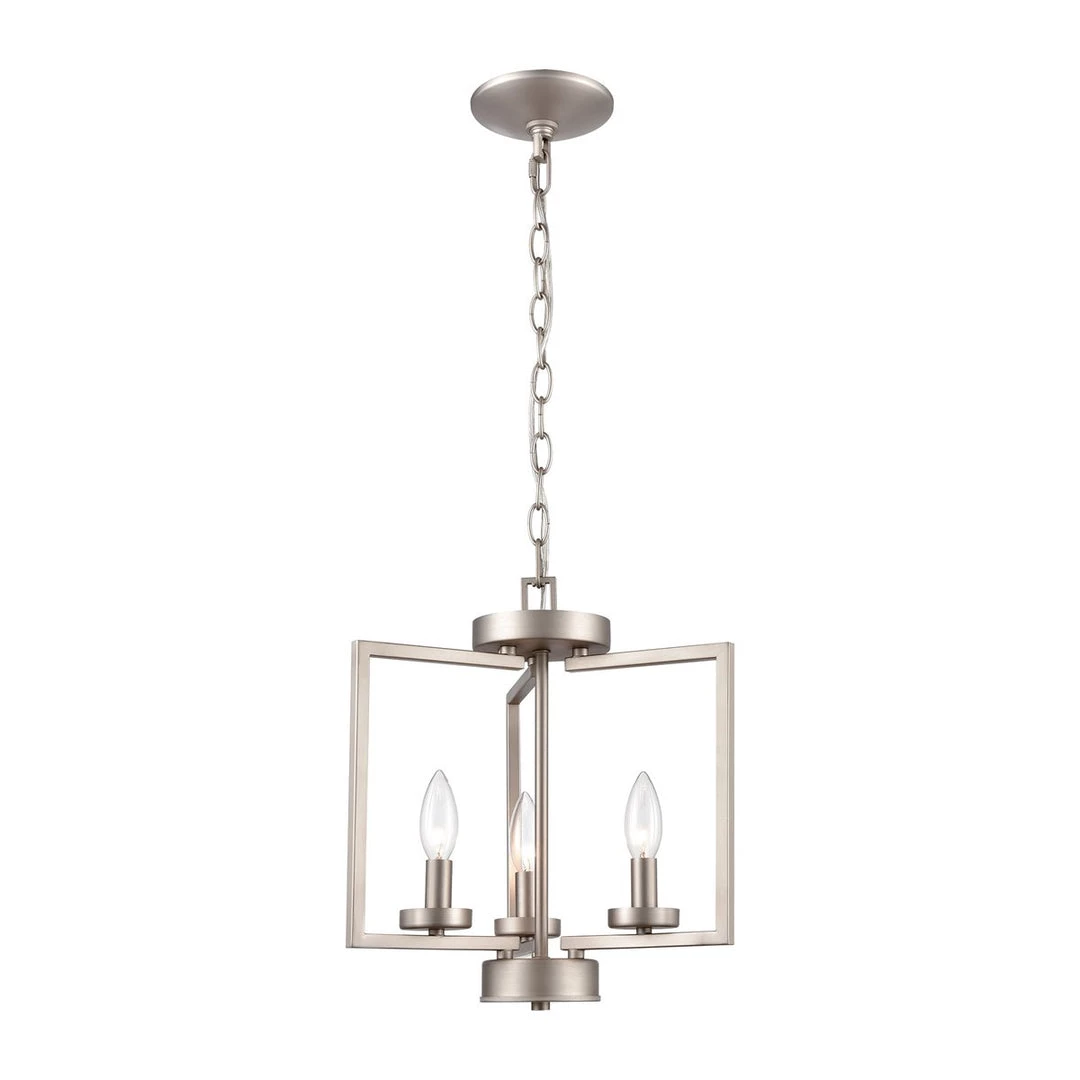 Elk Group International Lighting Weston 3 Light Framed Chandelier 3 Elk Group International Lighting Weston 3 Light Framed Chandelier