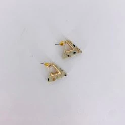 Soireeline Lifestyle Granite Triangle Earring