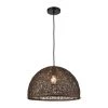 Elk Group International Lighting Brown Woven Pendant