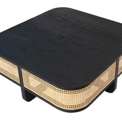 Dovetail Cane Coffee Table