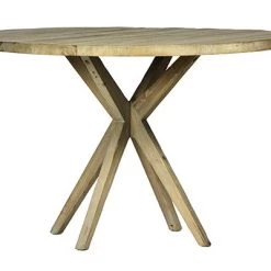 Dovetail Keaton Round Dining Table Furniture