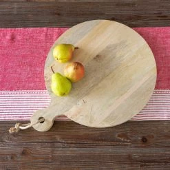 Park Hill Collection Round Cutting Board, Medium Kitchen