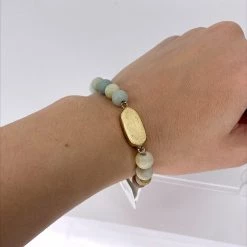 Soireeline Amazonite Stone Beaded Bracelet