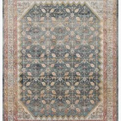 Loloi Rugs Graham Blue/Persimmon Rug