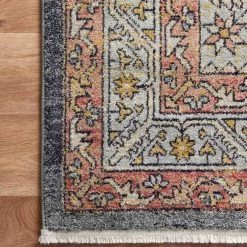 Loloi Rugs Graham Blue/Persimmon Rug
