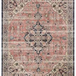 Loloi Graham Coral/Navy Rug