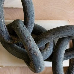 Kalalou Clay Chain Decor