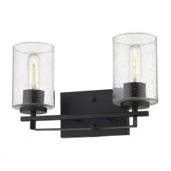 Acclaim Lighting Borella Black Vanity Light