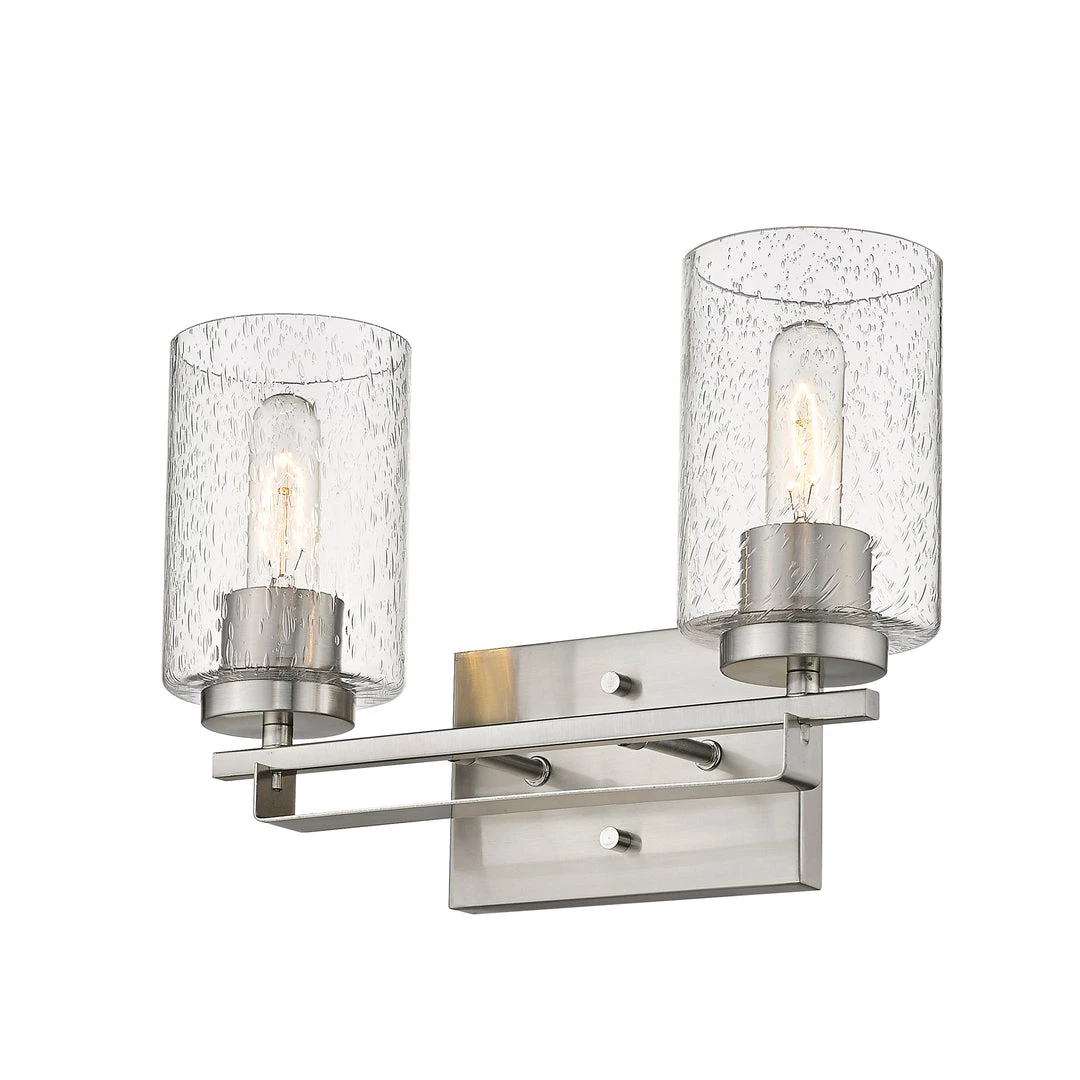 Acclaim Lighting Borella Satin Nickel Vanity Light 6 Acclaim Lighting Borella Satin Nickel Vanity Light