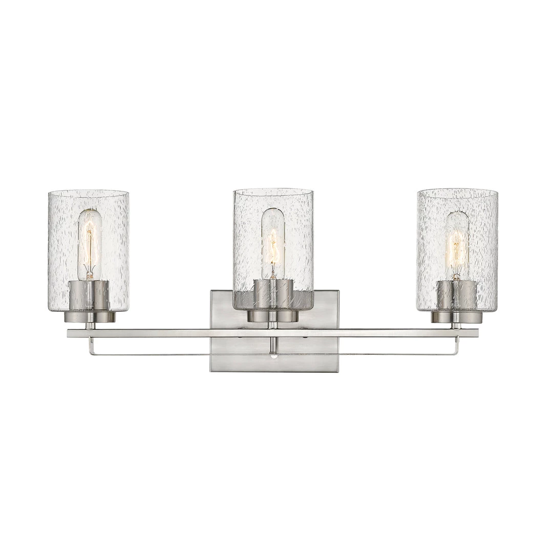 Acclaim Lighting Borella Satin Nickel Vanity Light 4 Acclaim Lighting Borella Satin Nickel Vanity Light