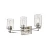 Acclaim Lighting Borella Satin Nickel Vanity Light