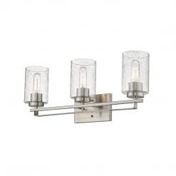 Acclaim Lighting Borella Satin Nickel Vanity Light