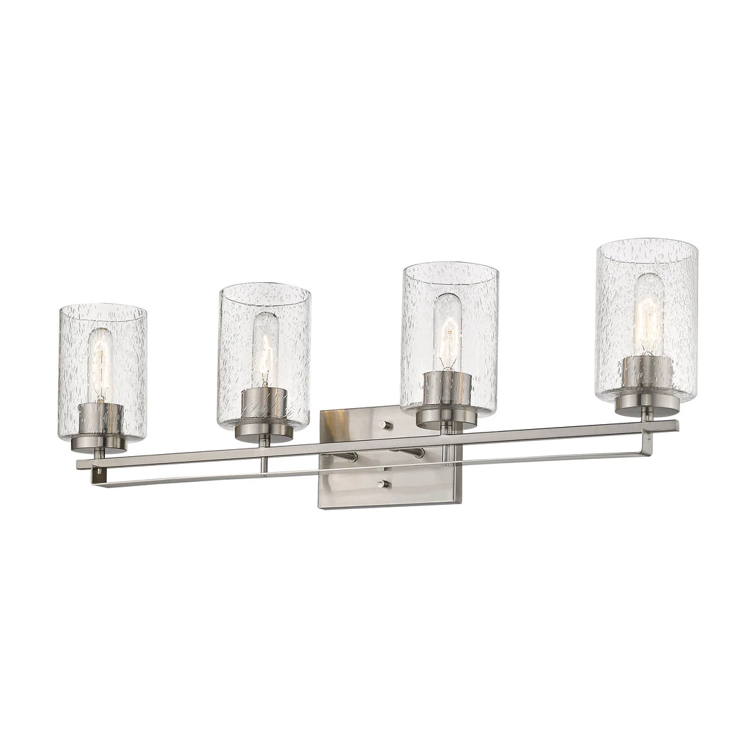 Acclaim Lighting Borella Satin Nickel Vanity Light 7 Acclaim Lighting Borella Satin Nickel Vanity Light