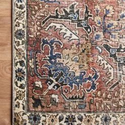 Loloi Jules Merlot/Multi Rug Rugs