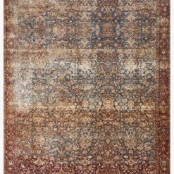 Loloi Kennedy Denim Brick Rug Rugs