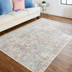 Feizy Kyra Gray/Beige Rug