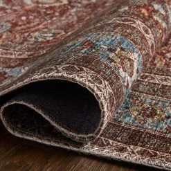 Loloi Layla Rug Brick/Blue Rugs