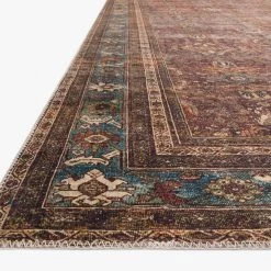 Loloi Layla Rug Brick/Blue Rugs