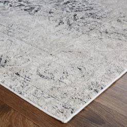 Feizy Rugs Macklaine Ivory Black Rug