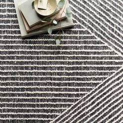 Loloi Rugs Newton Charcoal Ivory Rug