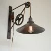 Kalalou Double Pulley Wall Sconce