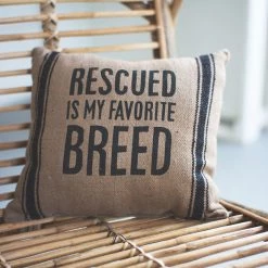 Kalalou Decor Rescued Breed Pillow