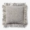 Loloi Maia Wool Fringe Pillow