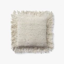 Loloi New Arrivals Martha Wool Fringe Pillow
