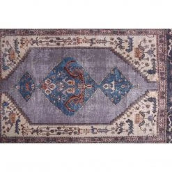 Feizy Percy Blue Gray Rug Rugs