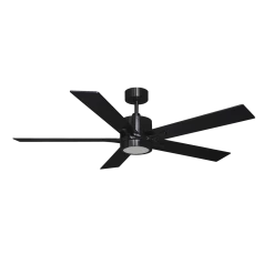 HOME Enhancements Cole Black Matte 52" Fan Fans